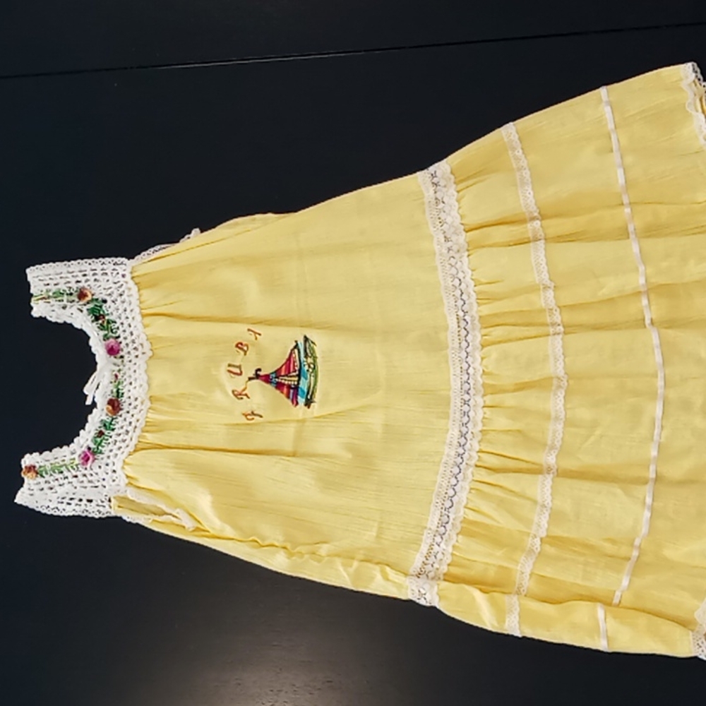 Yellow Aruba Beach Dress